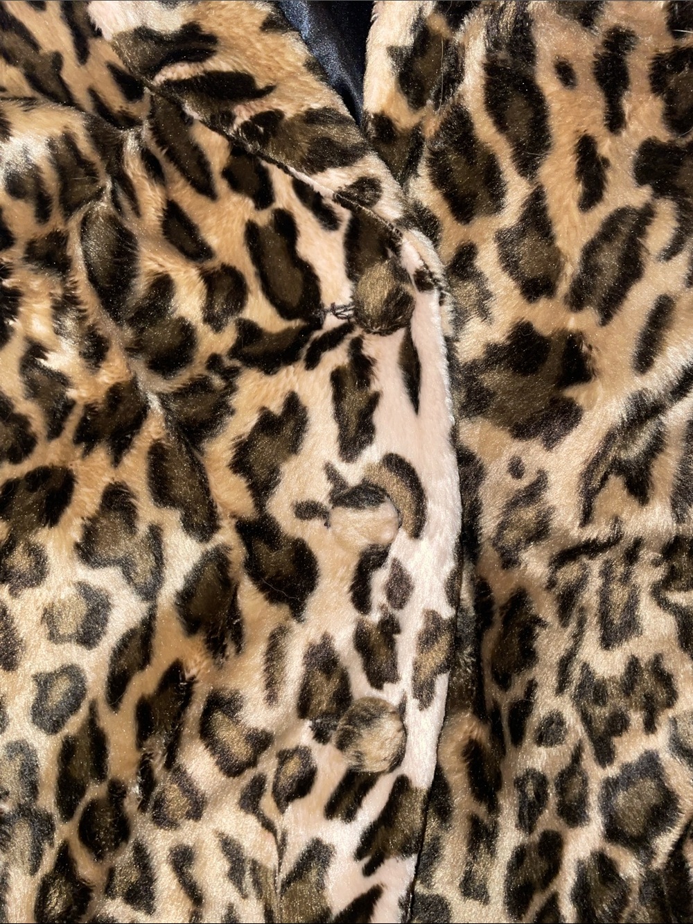 Lane Bryant Women's Cropped, Leopard Print Faux Fur Jacket - Brown/Black size 22 - Picture 8 of 10